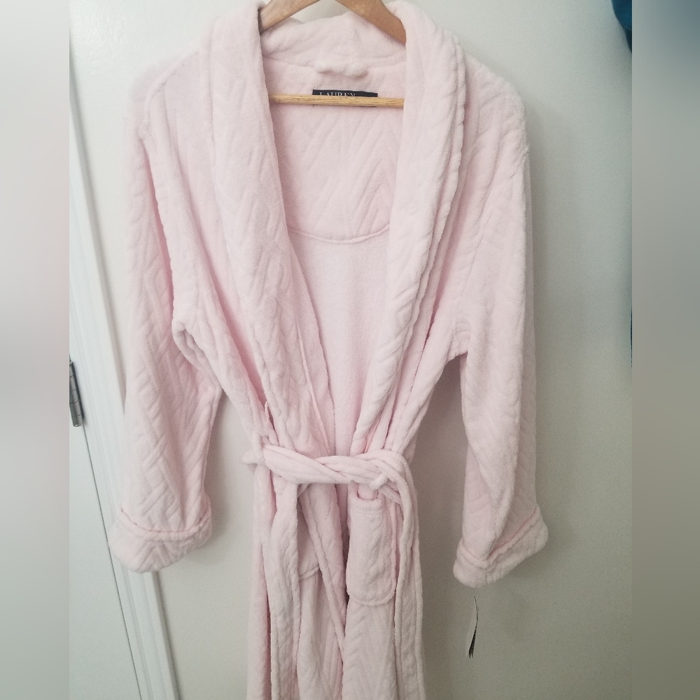 Pink Ralph Lauren Bathrobe